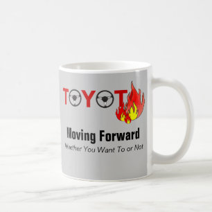 Toyota: Vorwärts sich bewegen Kaffeetasse