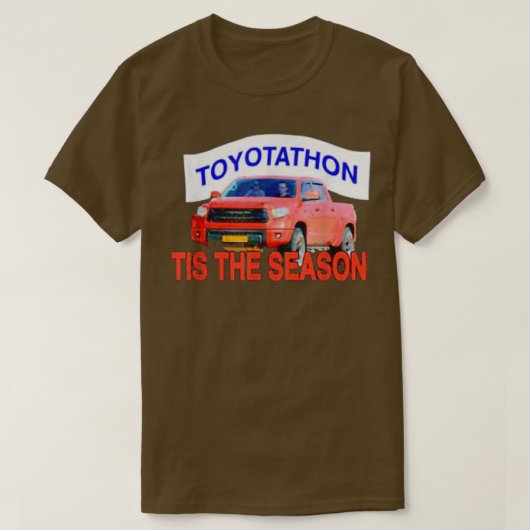 Toyotathon ist die Saison T-Shirt (Design vorne)