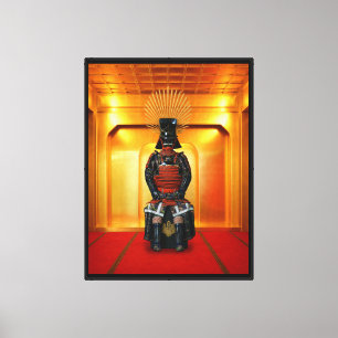 Toyotomi Hideyoshi Rüstung Leinwand 30x40