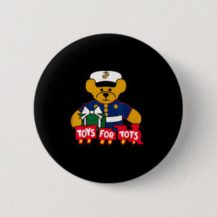 Toys For Tots Logo Weihnachten Button