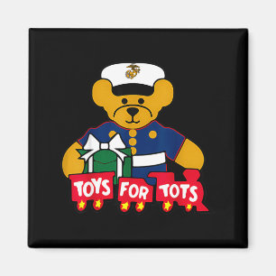 Toys For Tots Logo Weihnachten Magnet