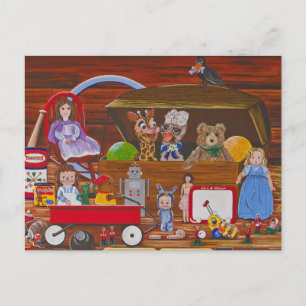 "Toys in the Attic" Postkarte