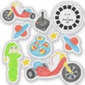 Toys of the 80's aufkleber (Vorderseite)