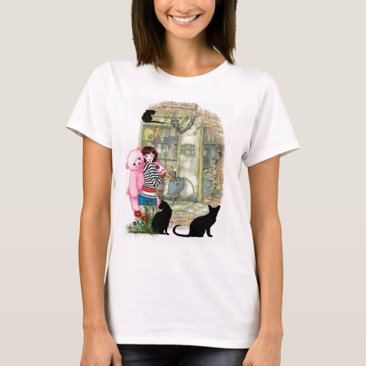 Toyshop im alten Amsterdam T-Shirt (Vorderseite)