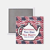 TP0100 Tea Party Magnet (Vorderseite/Rückseite)