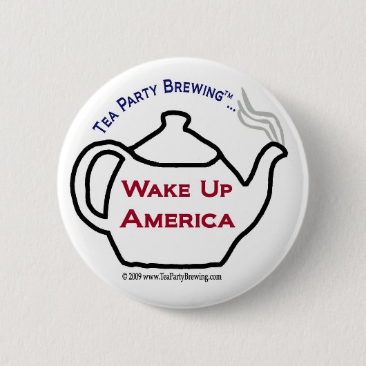 TP0101 wachen Amerika-Knopf auf Button (Vorderseite)