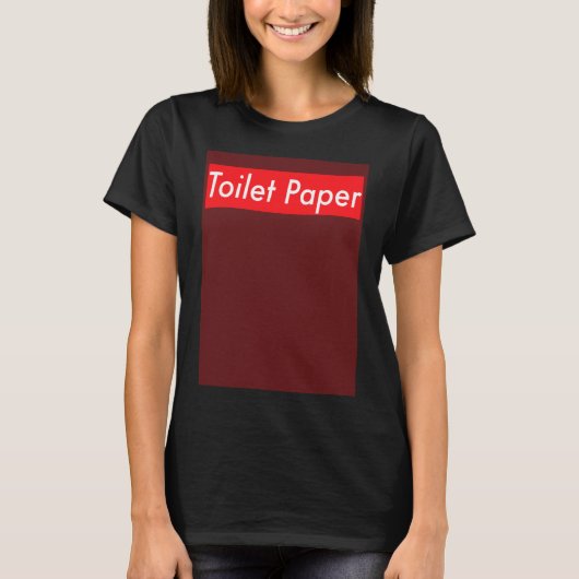 TP Toilettenpapier verkauft Panic Quarantine Red B T-Shirt (Vorderseite)