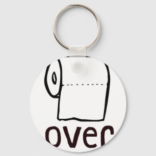 TP-Toilettenpapier vorbei Schlüsselanhänger