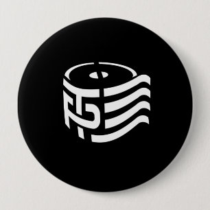 TP - Toilettenpapier - Weiß - - Button