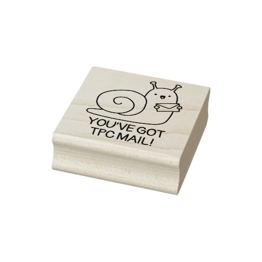 TPC Holz-Kunststempel Gummistempel (Stempel)