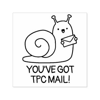 TPC MailWood Art Briefmarke Permastempel