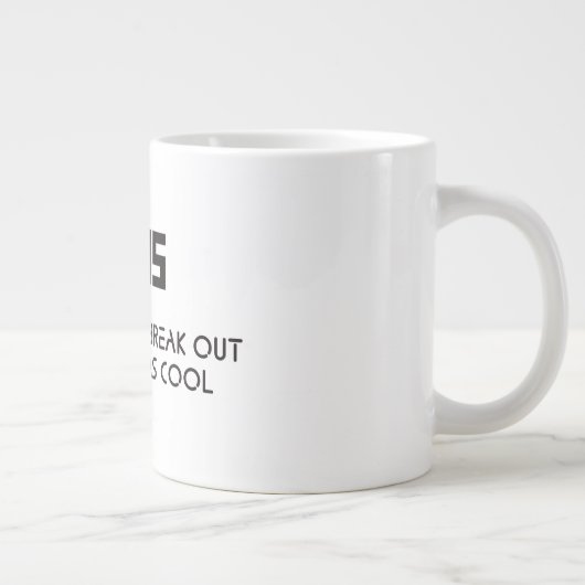 TPDIS Hipster-Tasse Jumbo-Tasse (Rechts)