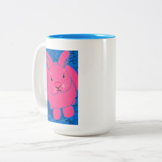 TPII "Nein, ich werde Ihre Konferenz nicht organis Zweifarbige Tasse (Vorderseite Links)