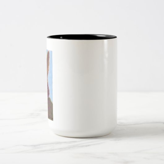 TPII Nr. Ich glaube nicht, dass ich es tun werde Zweifarbige Tasse (Mittel)