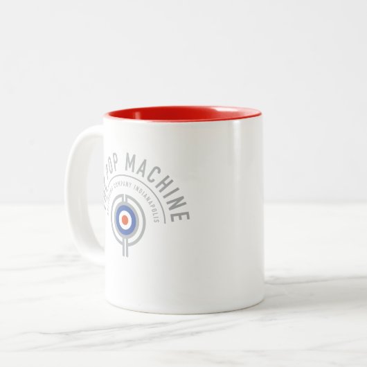 TPM Roundel-Tasse Zweifarbige Tasse (Vorderseite Links)