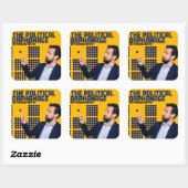 TPO-Aufkleber (6) Quadratischer Aufkleber (Blatt)