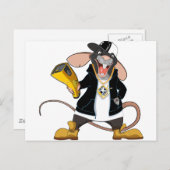 TPPCtv's HOOD RAT Postkarte (Vorne/Hinten)