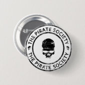 TPS-Grungy Logo-Knopf Button (Vorne & Hinten)