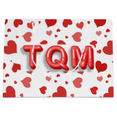 TQM Valentine’s & Galentine’s Große Geschenktüte (Vorderseite)