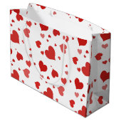 TQM Valentine’s & Galentine’s Große Geschenktüte (Rückseite Schrägansicht)