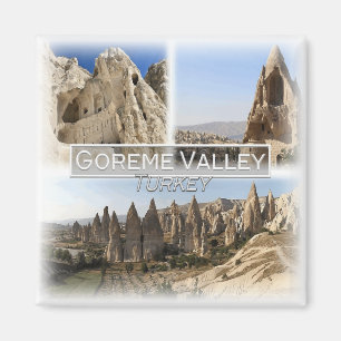 TR0023 Europe, Turkey, Goreme Valley N.P Kühlschra Magnet