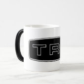 TR6-Logo-Tasse Verwandlungstasse (Vorderseite Links)