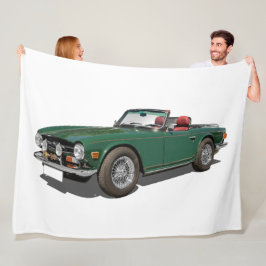 TR-4 SPORTSCAR FLEECEDECKE