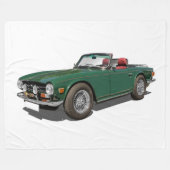 TR-4 SPORTSCAR FLEECEDECKE (Vorderseite (Horizontal))