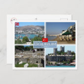 TR Türkei - Bodrum - Postkarte (Vorne/Hinten)
