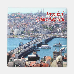 TR - Türkei - Istanbul - Galata-Brücke Magnet