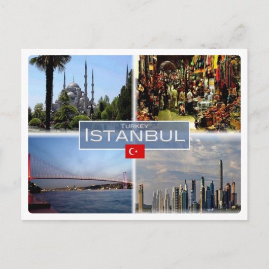 TR Türkei - Istanbul - Postkarte (Vorderseite)