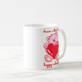 TRAAM OHNE ANGST GLÜCKLICHE VALENTINE-Gabe Kaffeetasse (VorderseiteRechts)