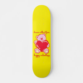 TRAAM OHNE ANGST GLÜCKLICHE VALENTINE-Gabe Skateboard