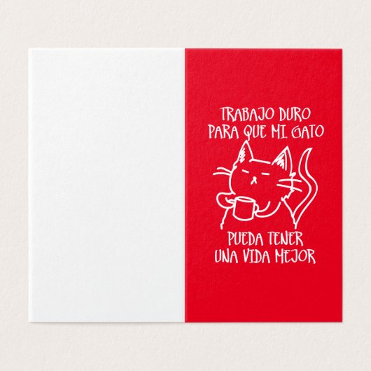 Trabajo duro (Außenseite Aufgefaltet)