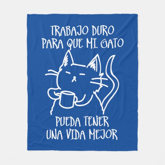 Trabajo duro fleecedecke (Vorderseite)