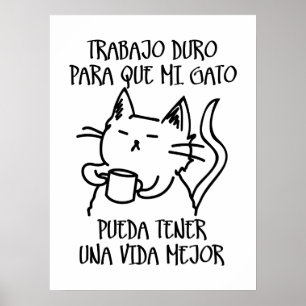 Trabajo duro poster