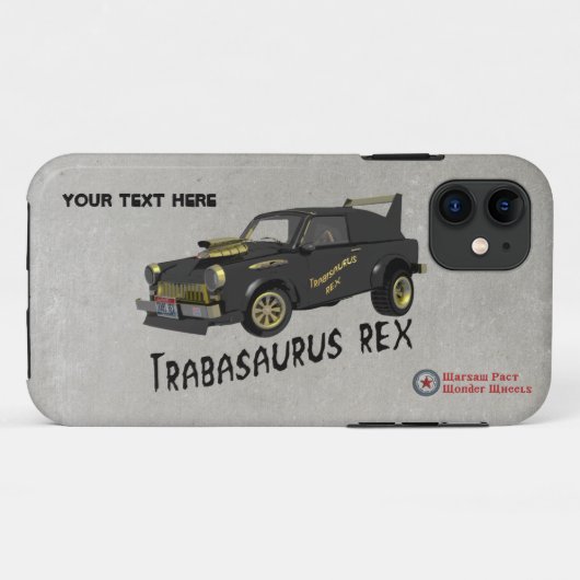 Trabant Car Case-Mate iPhone Hülle (Rückseite (Horizontal))