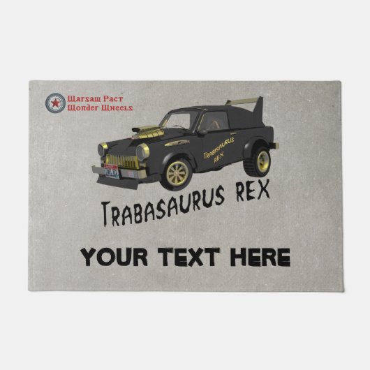 Trabant Car Fußmatte (Vorderseite)