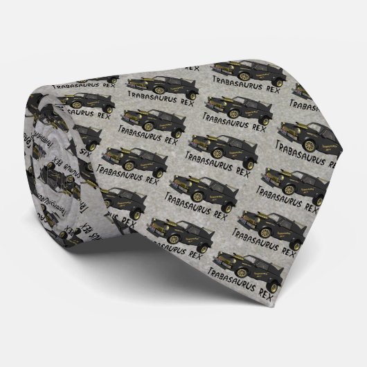 Trabant Car Krawatte (Gerollt)