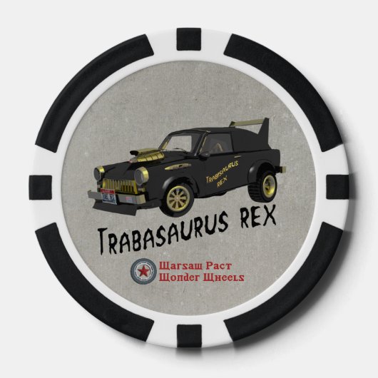 Trabant Car Pokerchips (Vorderseite)
