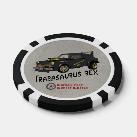 Trabant Car Pokerchips (Einzeln)