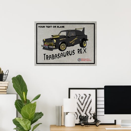 Trabant Car Poster (Heimbüro)