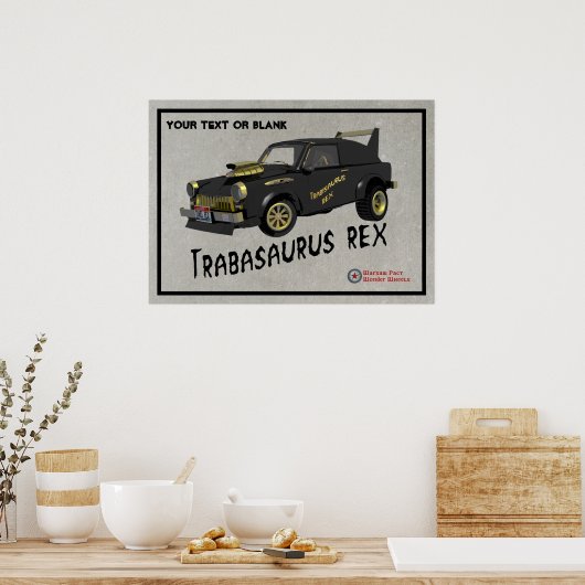 Trabant Car Poster (Küche)
