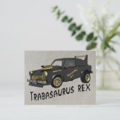 Trabant Car Postkarte (Stehend Vorderseite)