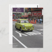 Trabant in Manhattan Postkarte (Vorne/Hinten)