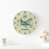 Trabant Oldtimer Große Wanduhr (Zuhause)