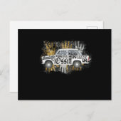 Trabant Pappe DDR Ossi Postkarte (Vorne/Hinten)