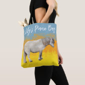 Trabant zum Üben Pferd Tote Tasche (Von Nahem)