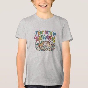 Trabe in die Zusammengehörigkeit Tri-Blend Shirt