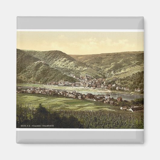 Traben Trarbach, Moselle, Tal, Deutschland selten Magnet (Vorne)